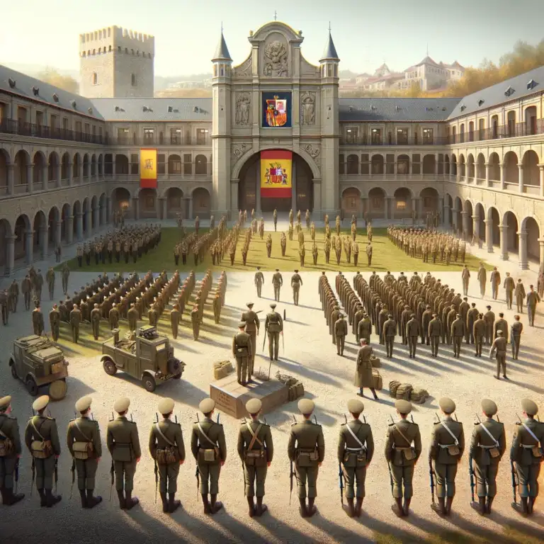 The École Militaire Interarmes Military School in Spain