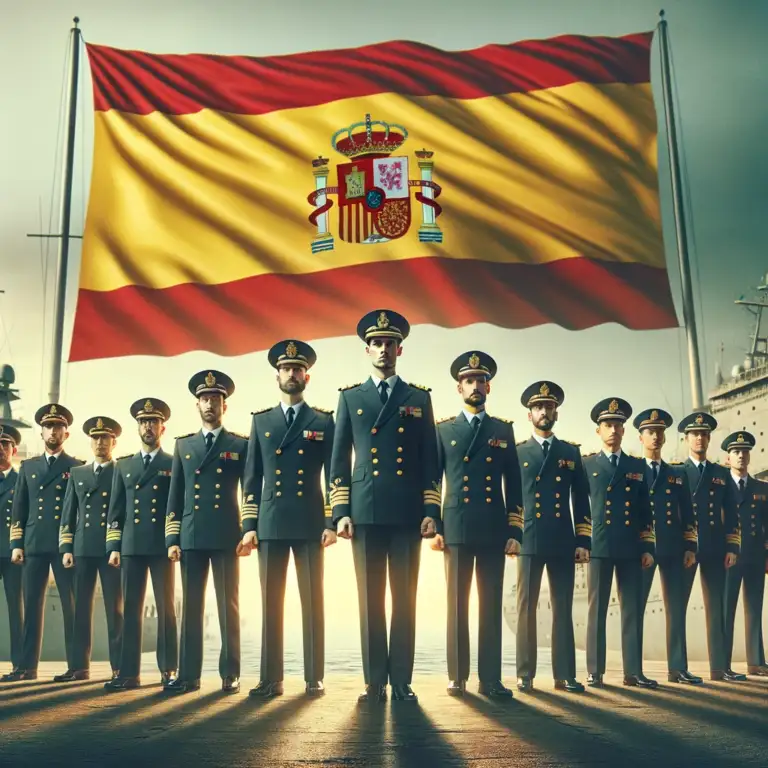 The Marín Naval Academy in Spain