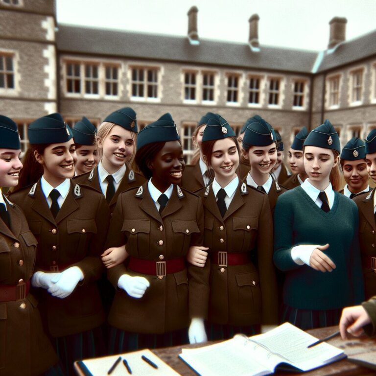 The Unique Experience of Attending a Military School for Girls