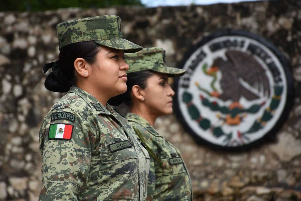 Female Mexican Army