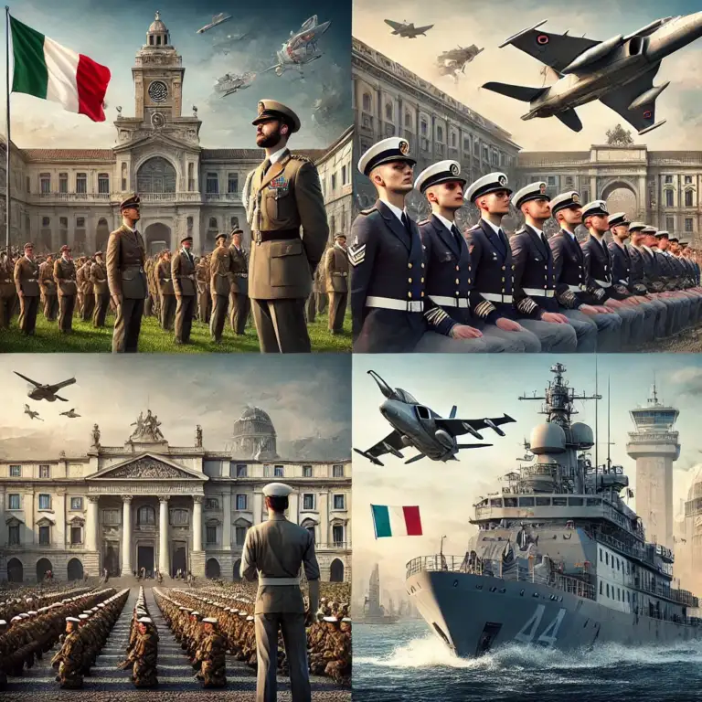 Major Military Academies in Italy