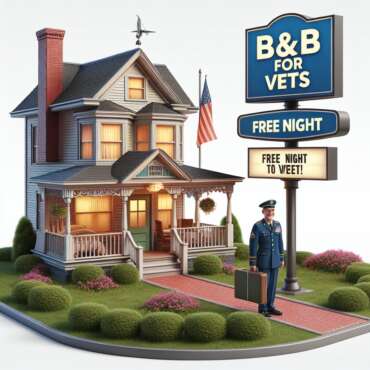 B&Bs for Vets Program Free Night