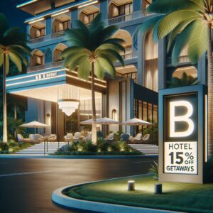 15% Off Getaways at B Hotels & Resorts