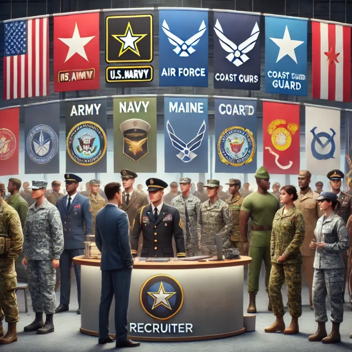 Military Recruiters Across the United States