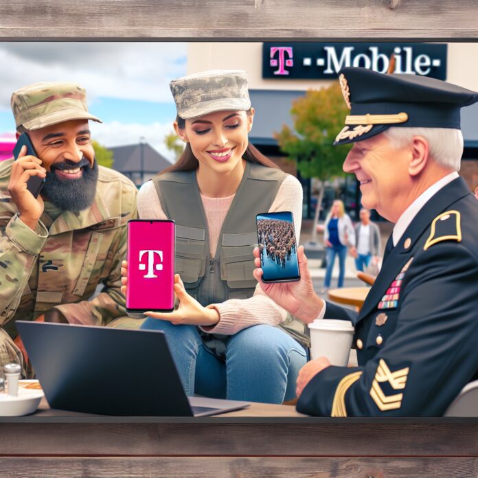 Military and veterans get more with T-Mobile