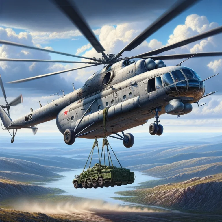 The Mil Mi-26 helicopter