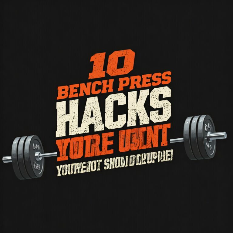 10 Bench Press Hacks You're Not Using