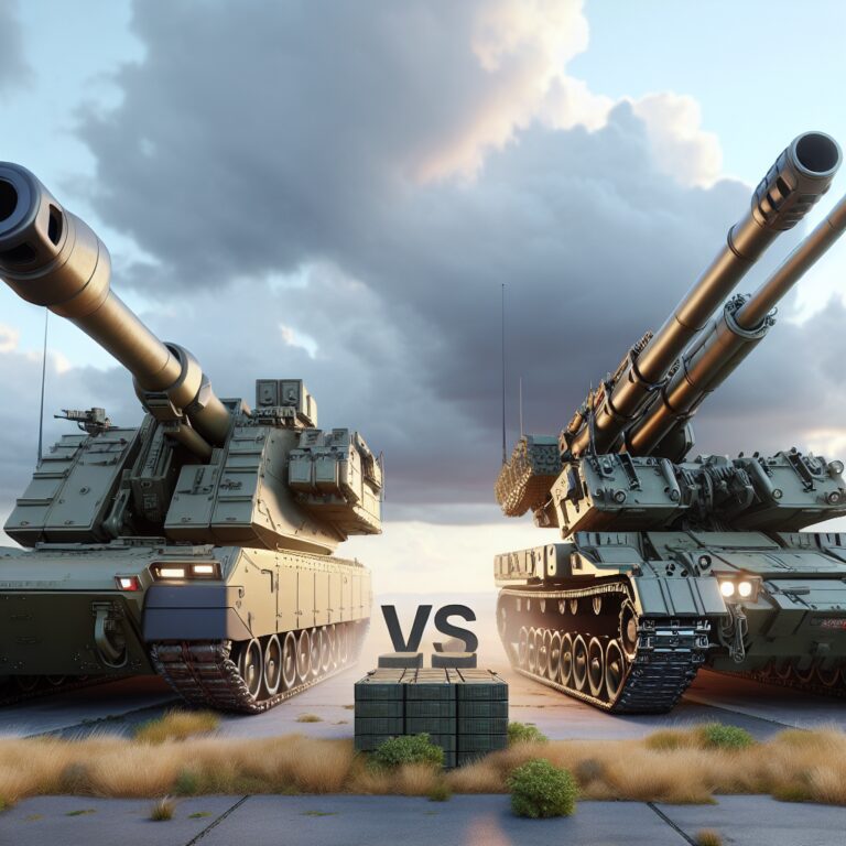 M109 Paladin vs. Panzerhaubitze 2000: Self-Propelled Howitzers Clash – Who Fires Best?