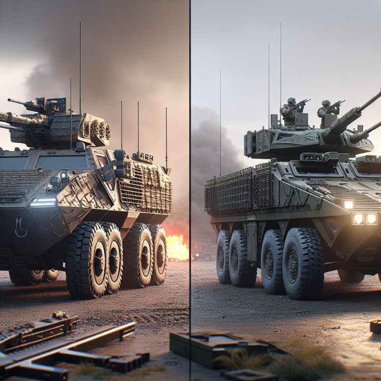 Patria AMV vs. Stryker: Armored Vehicles in Modern Warfare – Which Takes the Lead?