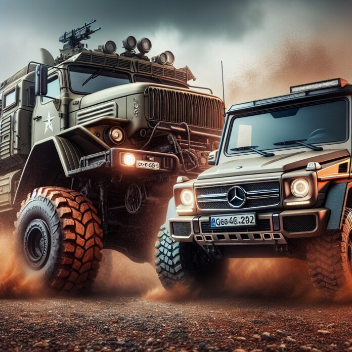 Ural-4320 vs. Mercedes-Benz G-Class: Military Transport Giants Go Head-to-Head!