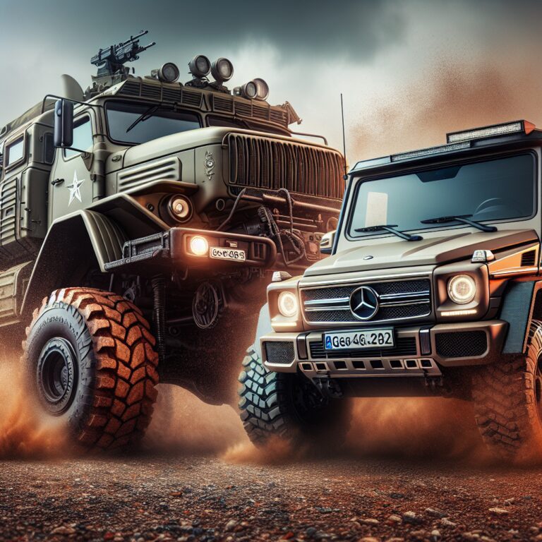 Ural-4320 vs. Mercedes-Benz G-Class: Military Transport Giants Go Head-to-Head!