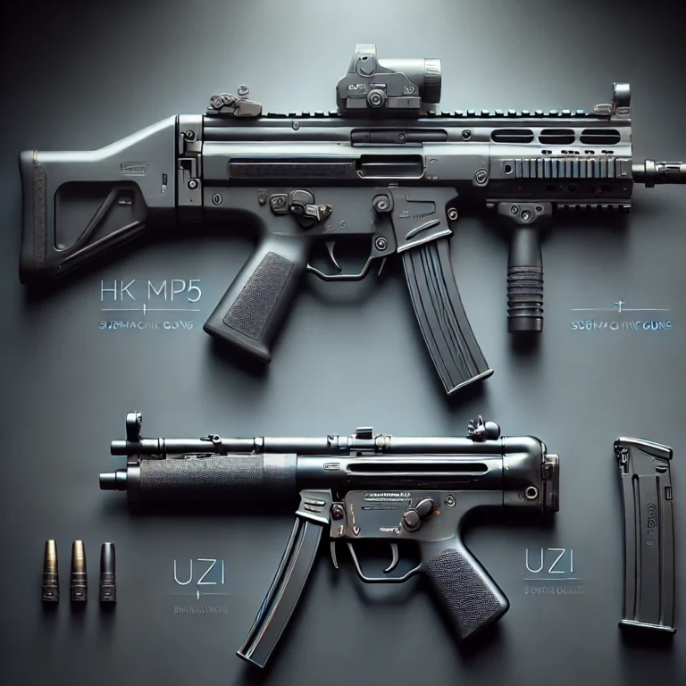 comparison of the HK MP5 and Uzi