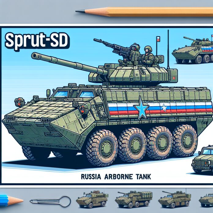 Sprut-SD: Russia’s Airborne Tank – Firepower in a Lightweight Package!